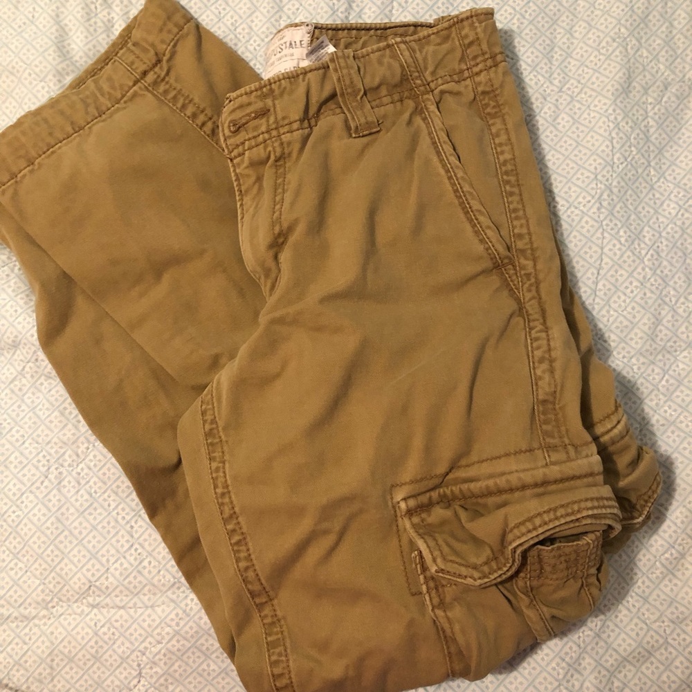 Khaki cargo pants